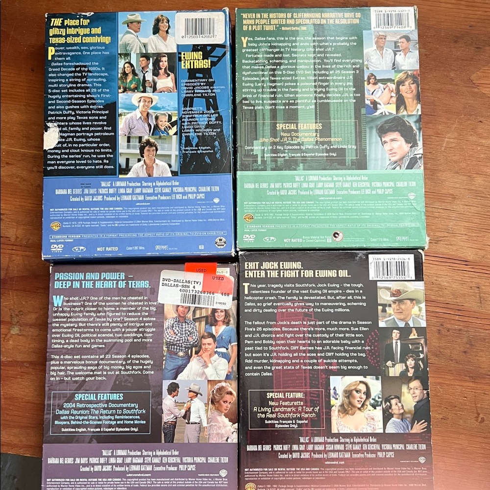 Dallas Classic TV Show Complete Series DVD Collection - Picture 2 of 4